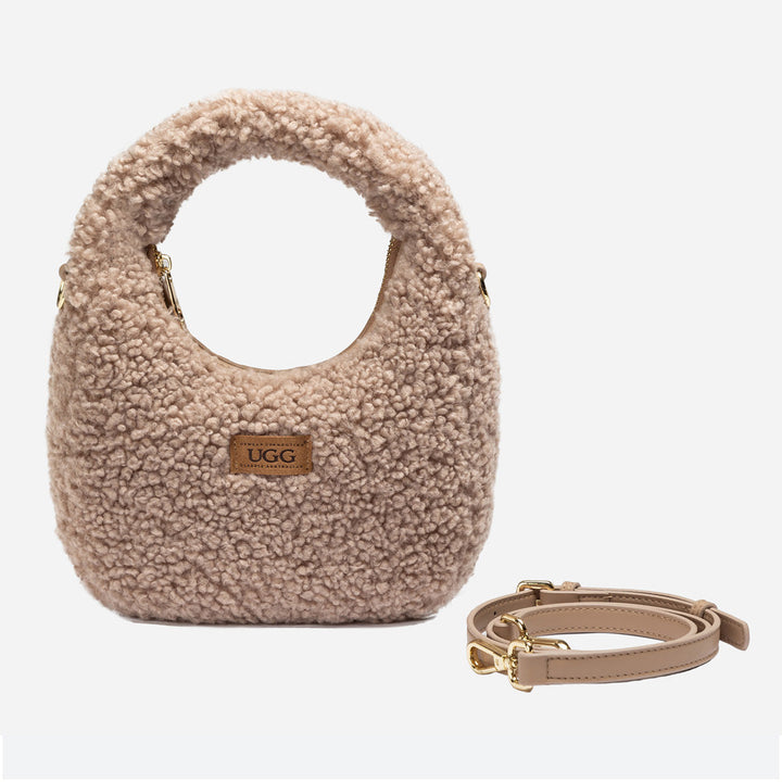 OZWEAR UGG Momo Shearling Shoulder Bag