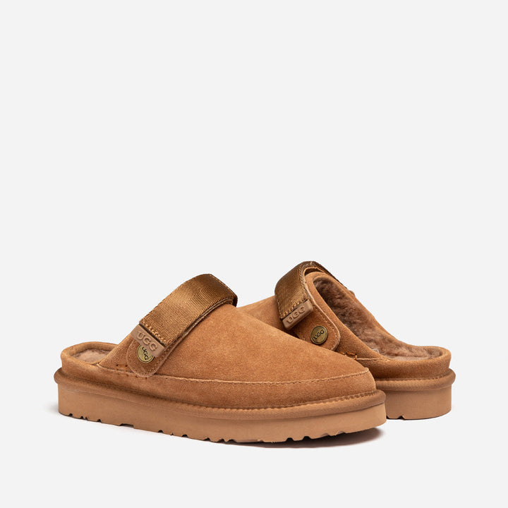 OZWEAR UGG  Shearling Clog
