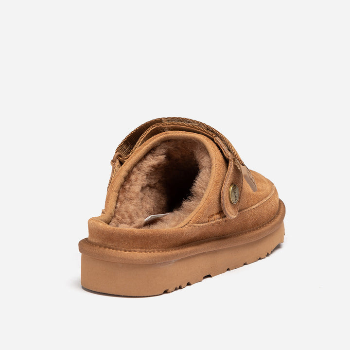 OZWEAR UGG  Shearling Clog