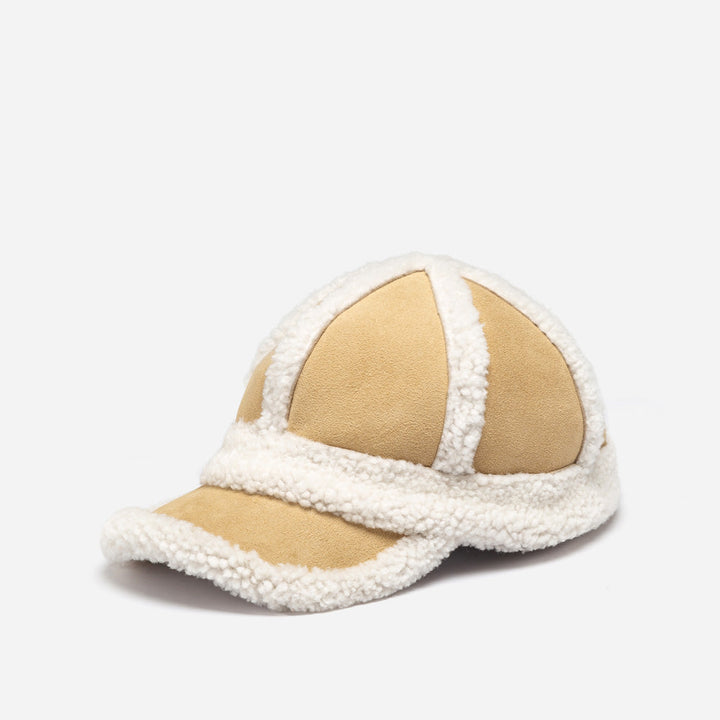 OZWEAR UGG Sheepskin Baseball Cap