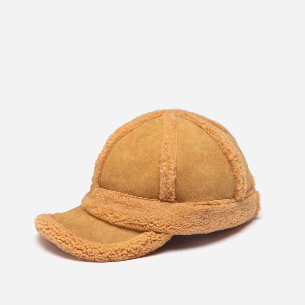 OZWEAR UGG Sheepskin Baseball Cap