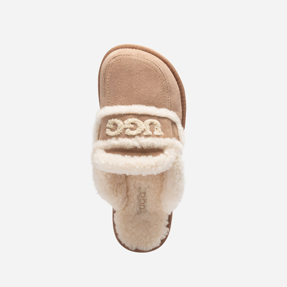 OZWEAR UGG Violet Shearling Platform Slipper