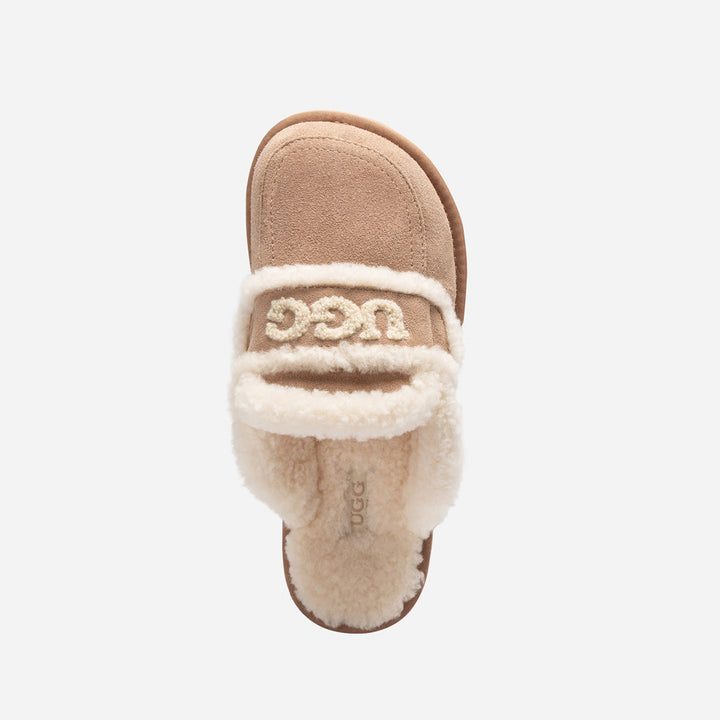 OZWEAR UGG Violet Shearling Platform Slipper