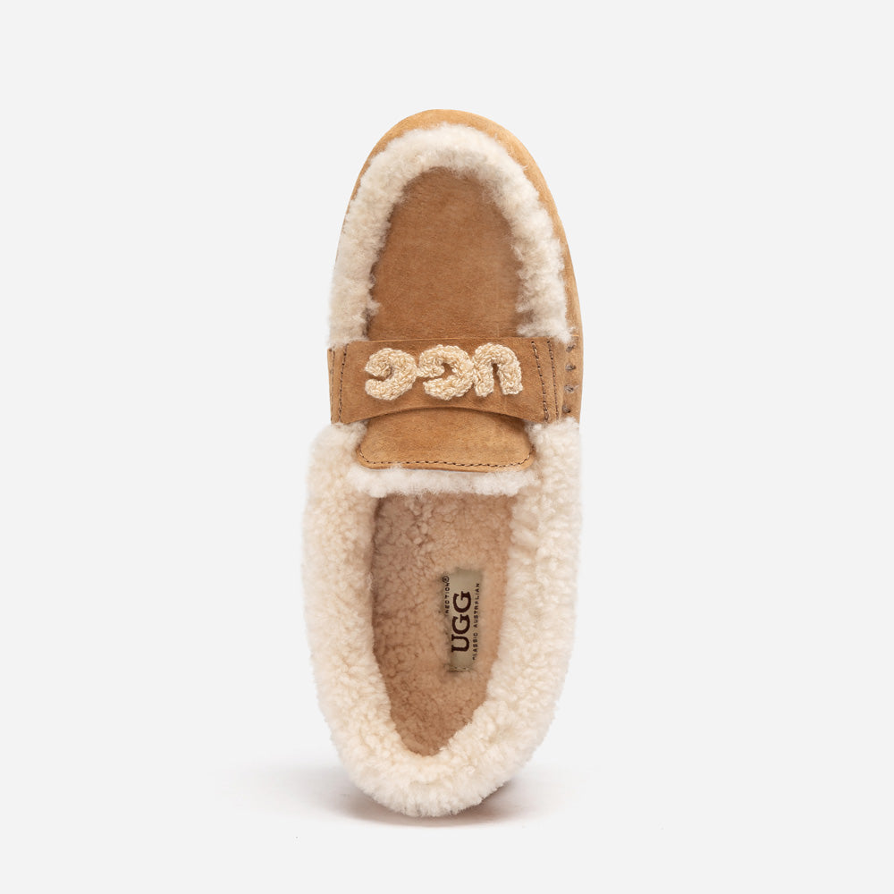 OZWEAR UGG Violet Shearling Moccasin
