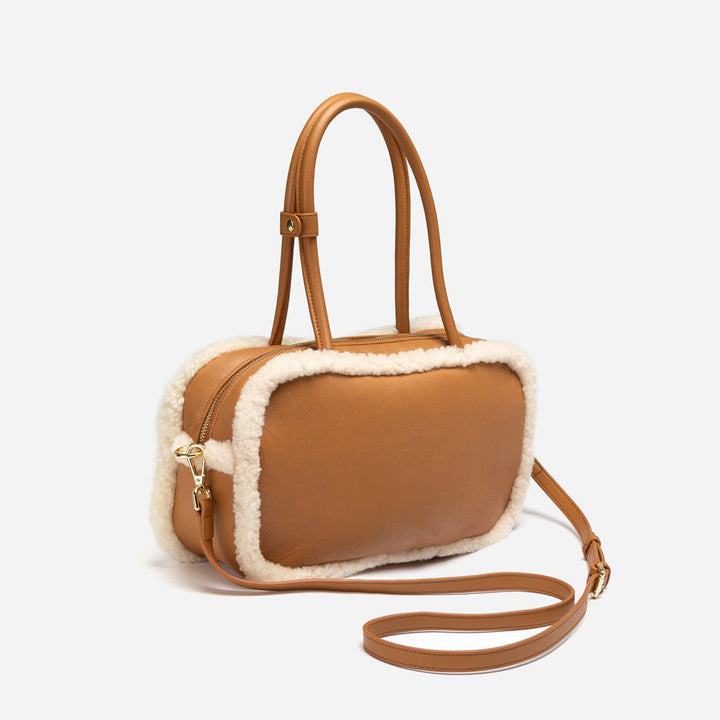 OZWEAR UGG Omi Top-Handle Leather Bag