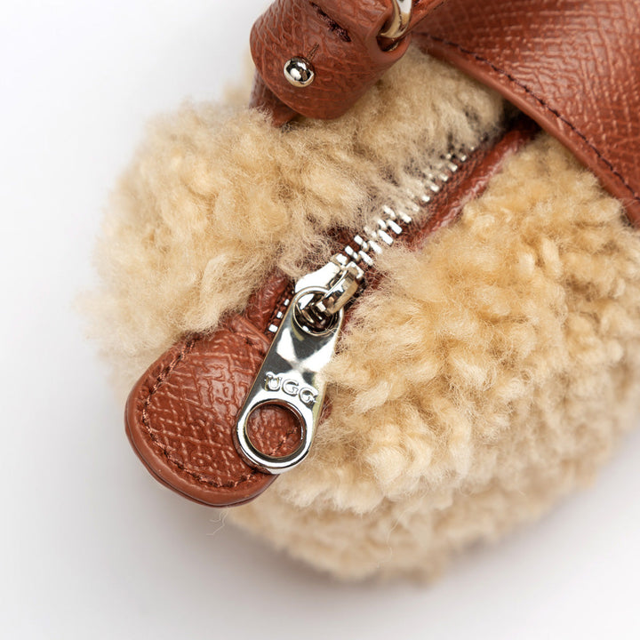 OZWEAR UGG Mini Synthetic Fur Dumpling Bag