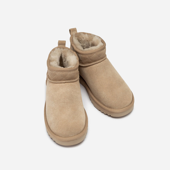 OZWEAR UGG Classic Matelasse Ultra Mini Boot