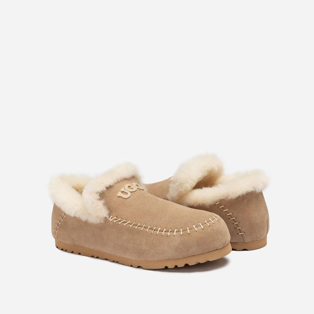 OZWEAR UGG Joan Shearling Emb Logo Loafer