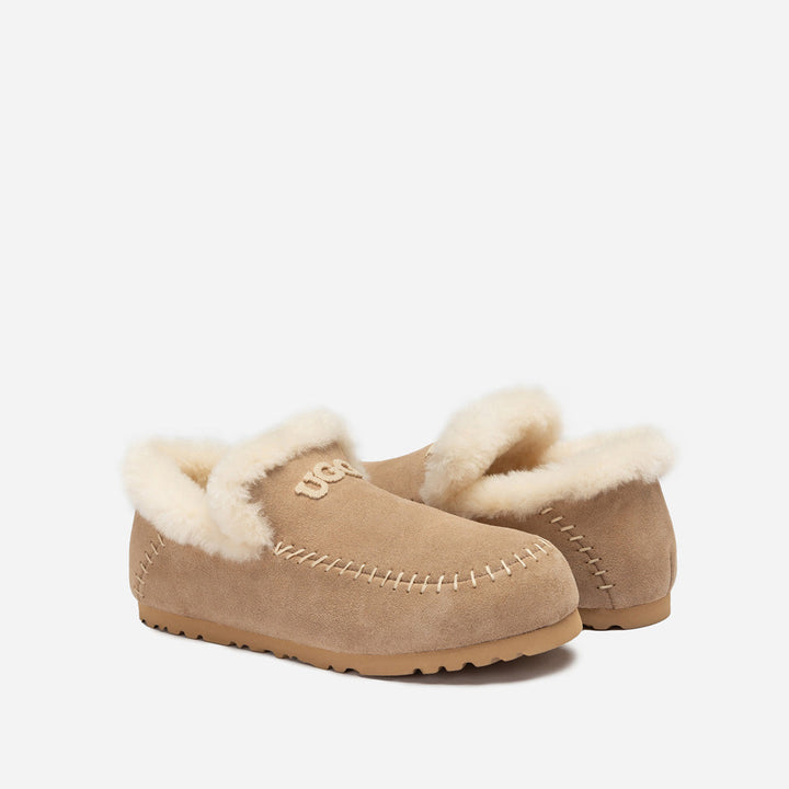 OZWEAR UGG Joan Shearling Emb Logo Loafer