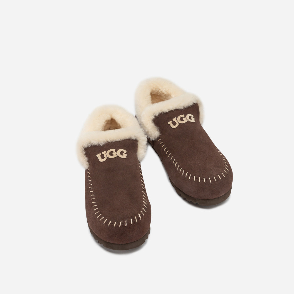 OZWEAR UGG Joan Shearling Emb Logo Loafer