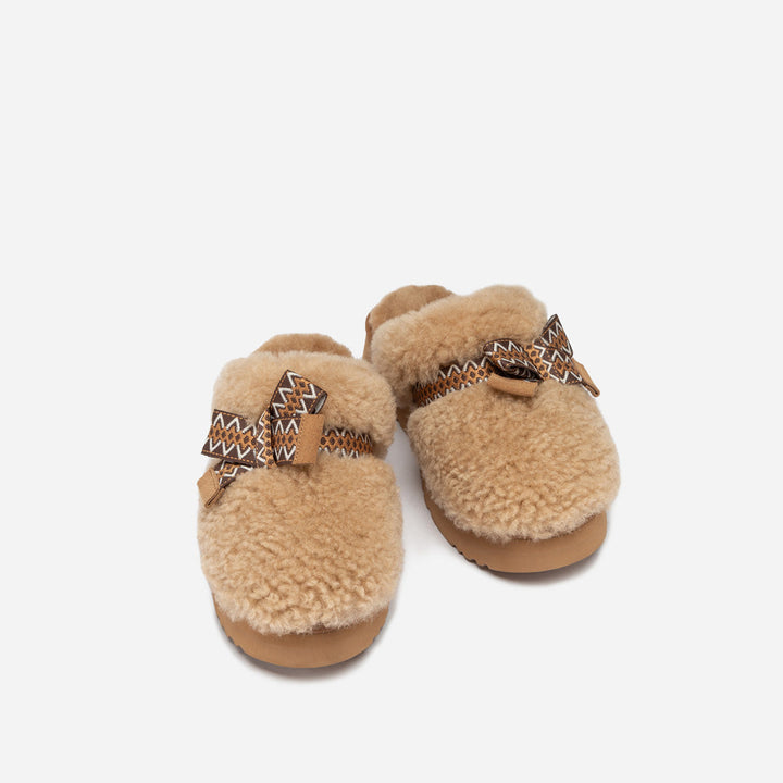 OZWEAR UGG Cemila Shearling Platform Slipper