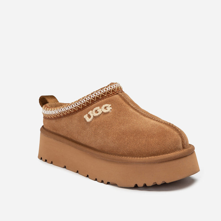 OZWEAR UGG Sydney Embroidery Platform Slipper