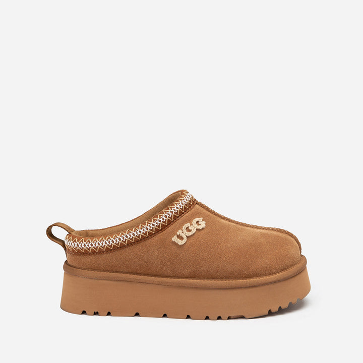 OZWEAR UGG Sydney Embroidery Platform Slipper