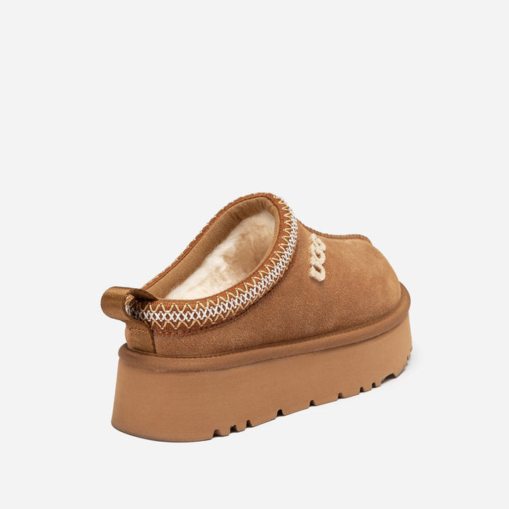 OZWEAR UGG Sydney Embroidery Platform Slipper