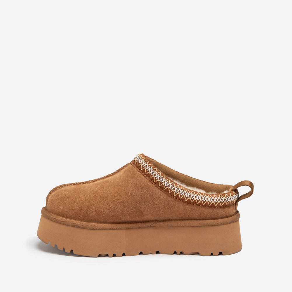 OZWEAR UGG Sydney Embroidery Platform Slipper