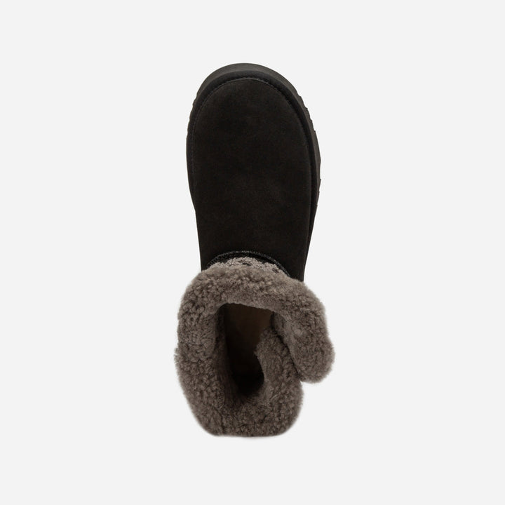 OZWEAR UGG Bondi Matelasse Platform Shearling Mini Boot
