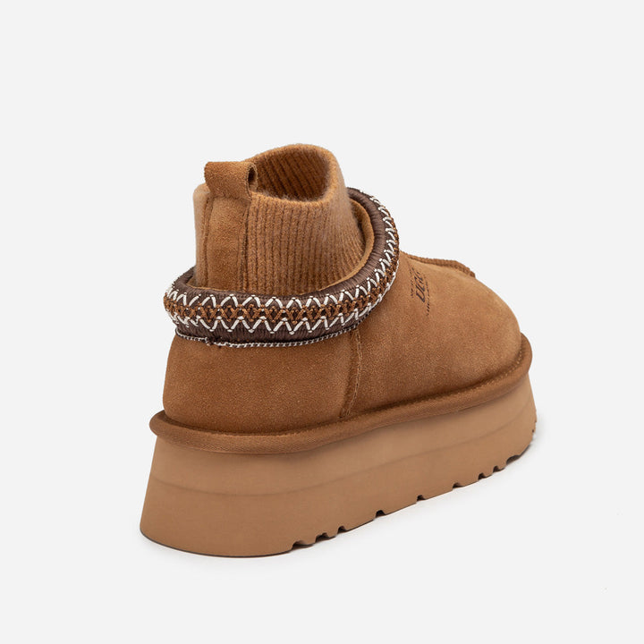 OZWEAR UGG Sydney Knit Platform Slipper