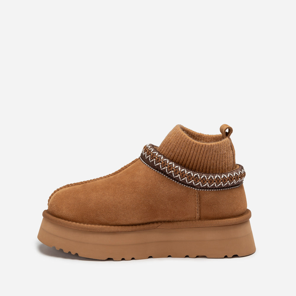 OZWEAR UGG Sydney Knit Platform Slipper
