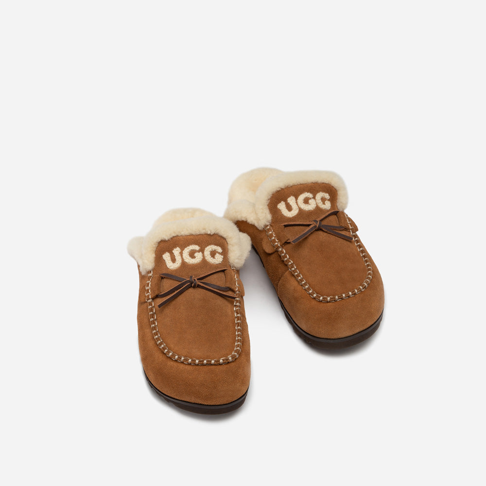 OZWEAR UGG Letitia Knit Logo Slipper