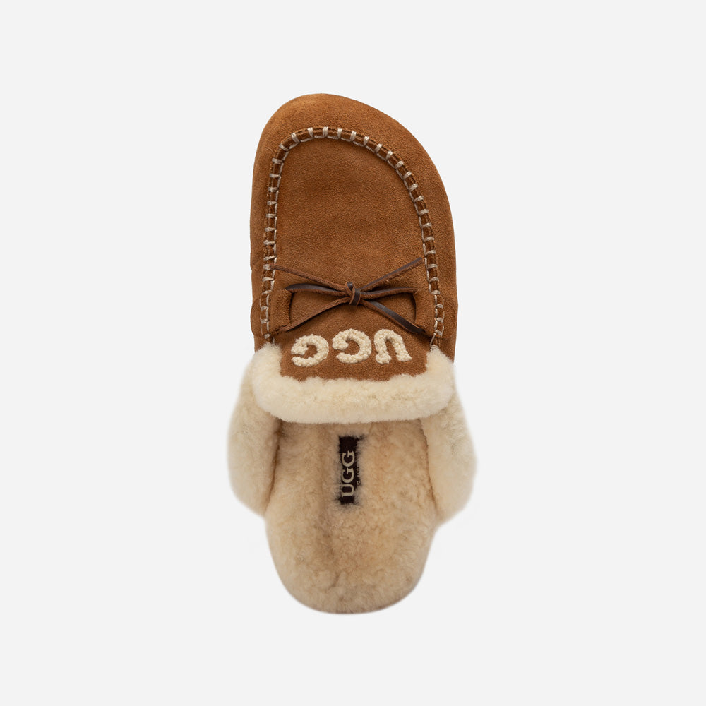 OZWEAR UGG Letitia Knit Logo Slipper