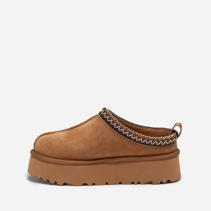 OZWEAR UGG Sydney Spring Platform Slipper (Water Resistant) (Detachable Wool Insole)