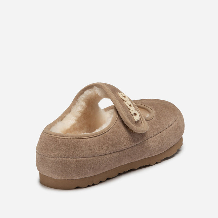 OZWEAR UGG Mary Jane Emb Logo