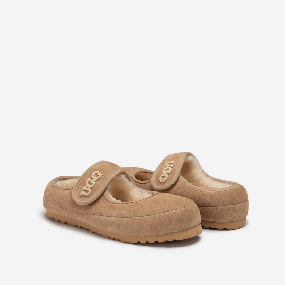 OZWEAR UGG Mary Jane Emb Logo