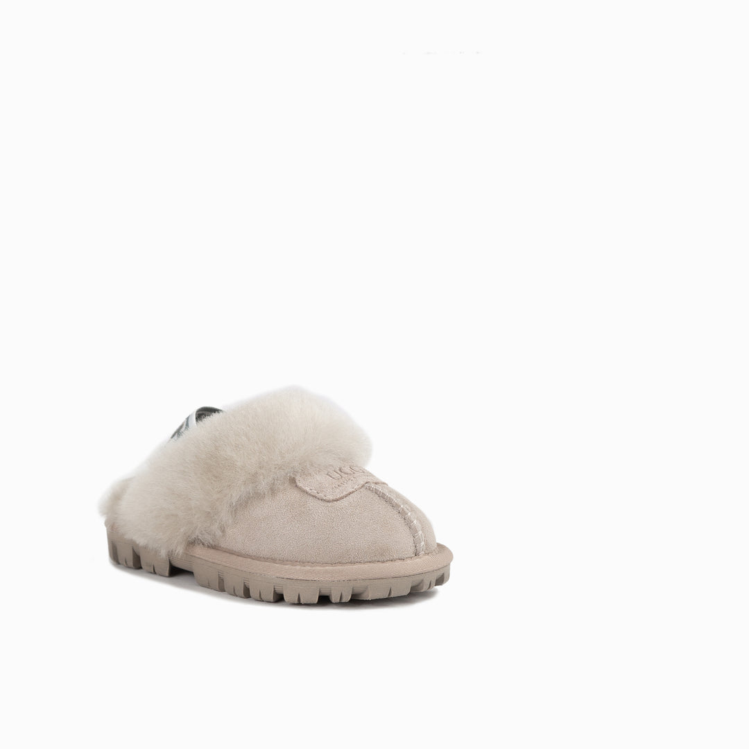 Ugg Kids Coquette Slipper (Elastic Backstrap)( Water Resistant)