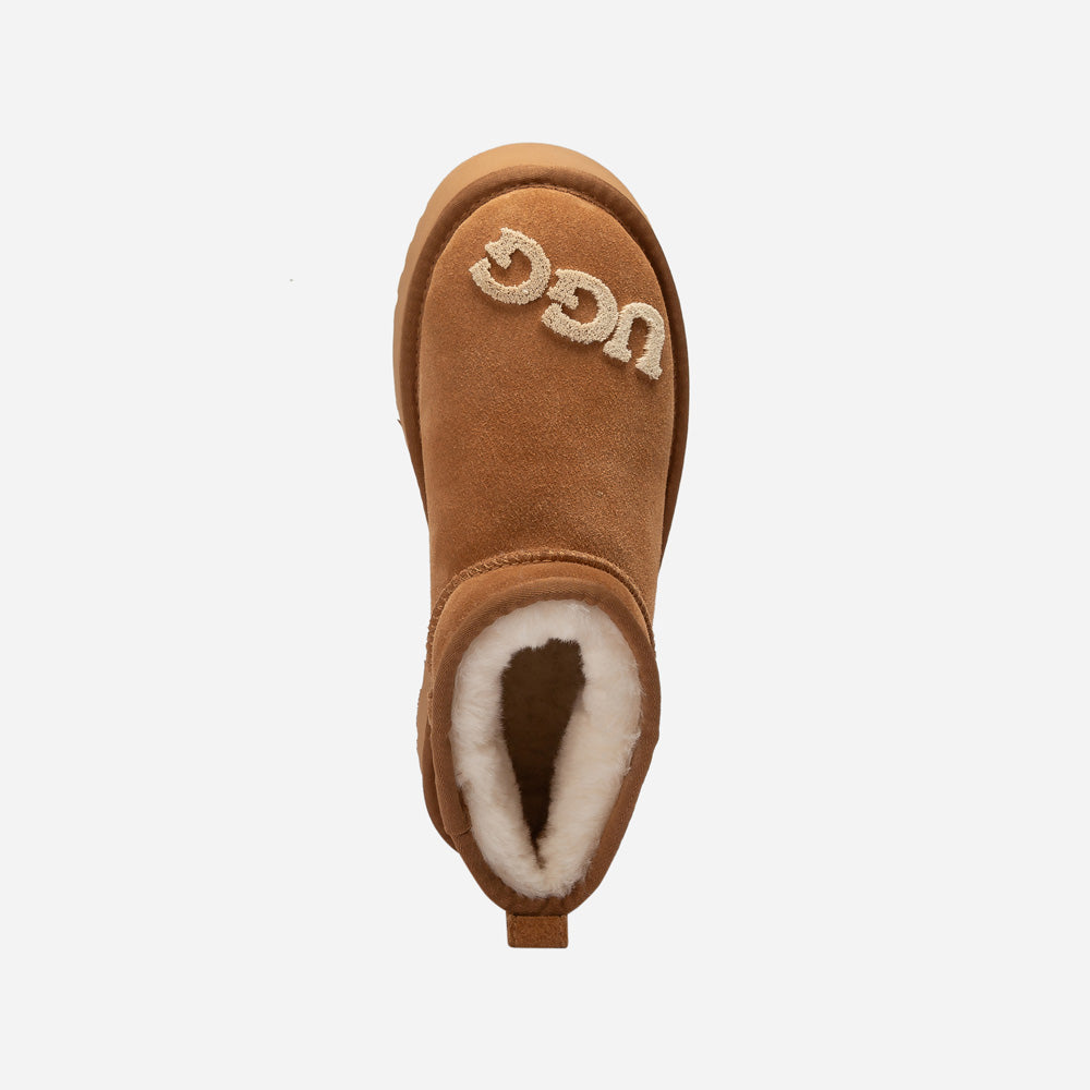 OZWEAR UGG Classic Dana Emb Logo Platform Ultra Boot