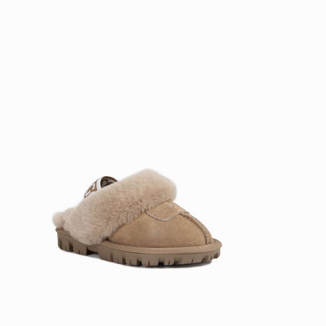 Ugg Kids Coquette Slipper (Elastic Backstrap)( Water Resistant)