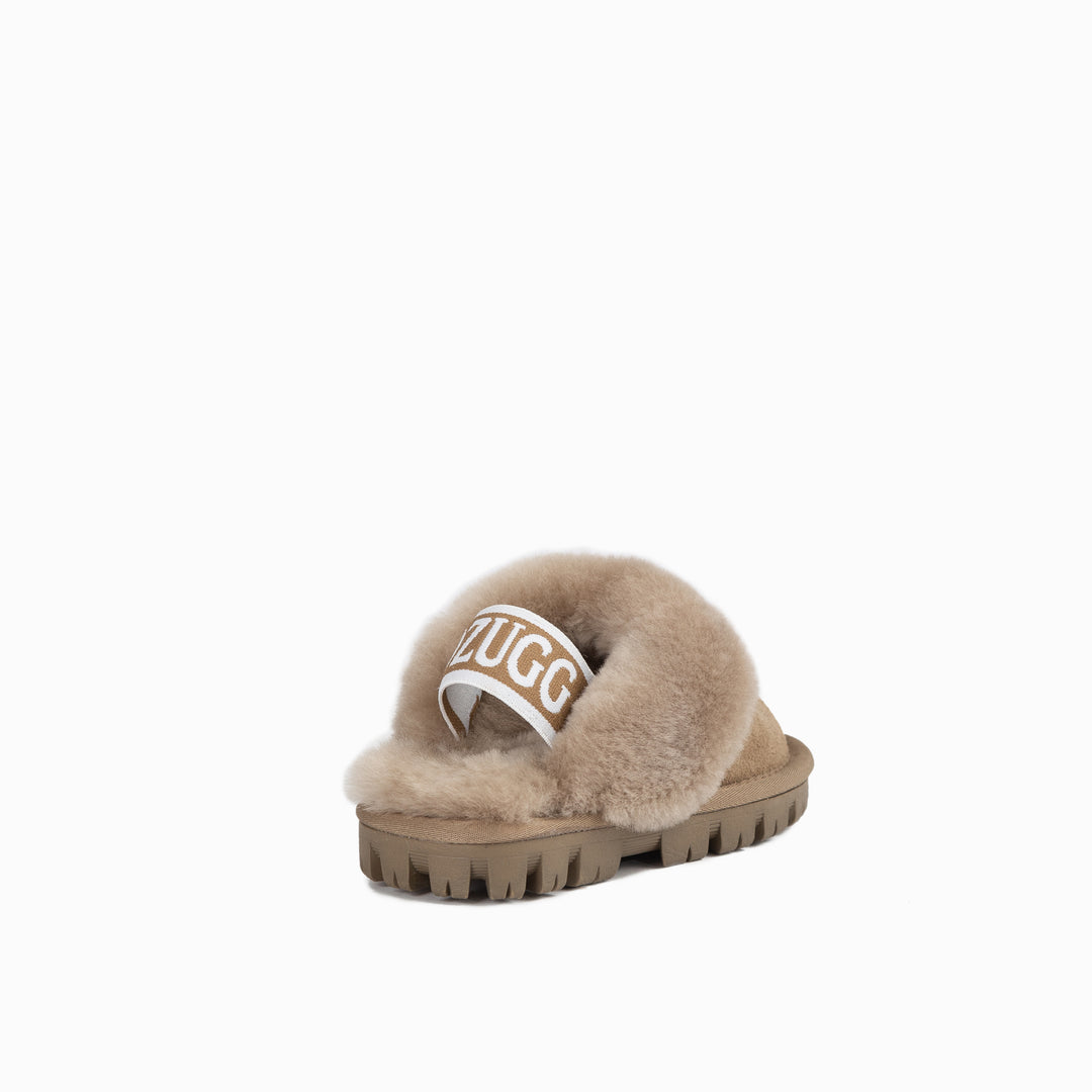 Ugg Kids Coquette Slipper (Elastic Backstrap)( Water Resistant)