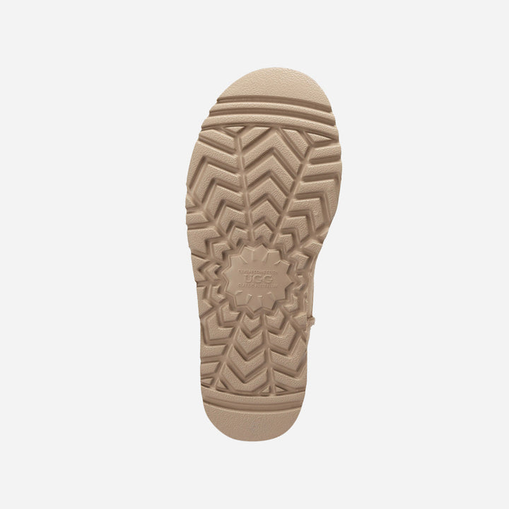 OZWEAR UGG  Bondi Matelassé Platform Shearling Ultra Mini Boots