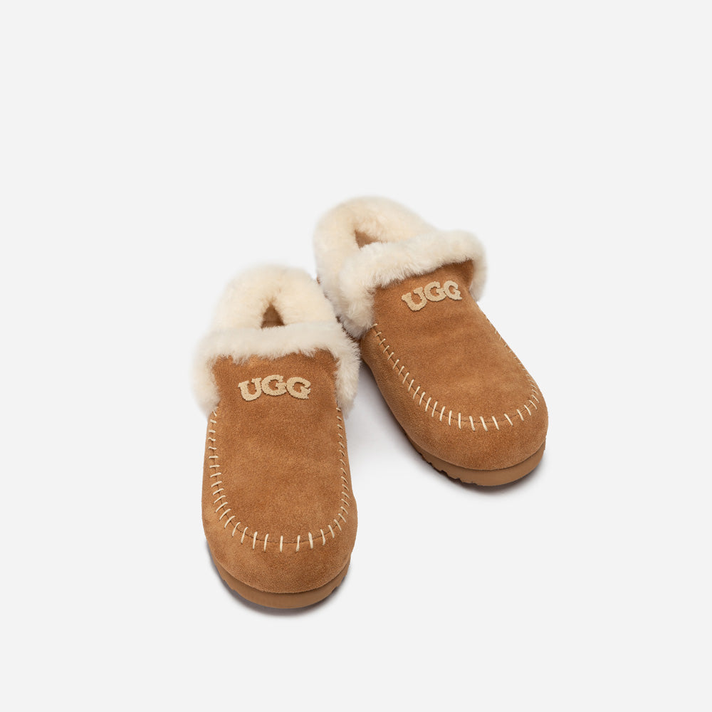 OZWEAR UGG Joan Shearling Emb Logo Loafer