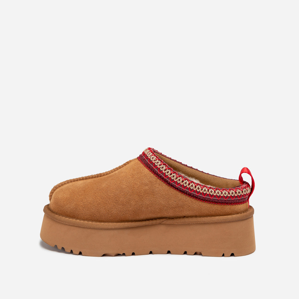 OZWEAR UGG Sydney Embroidery Platform Slipper