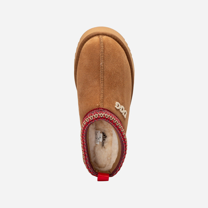 OZWEAR UGG Sydney Embroidery Platform Slipper