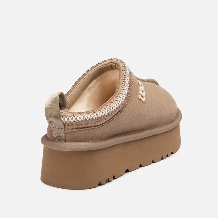 OZWEAR UGG Sydney Embroidery Platform Slipper