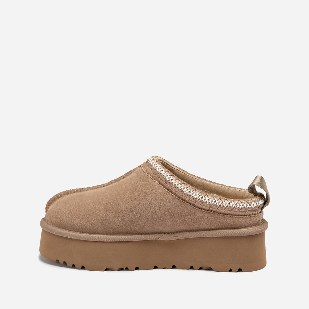 OZWEAR UGG Sydney Embroidery Platform Slipper