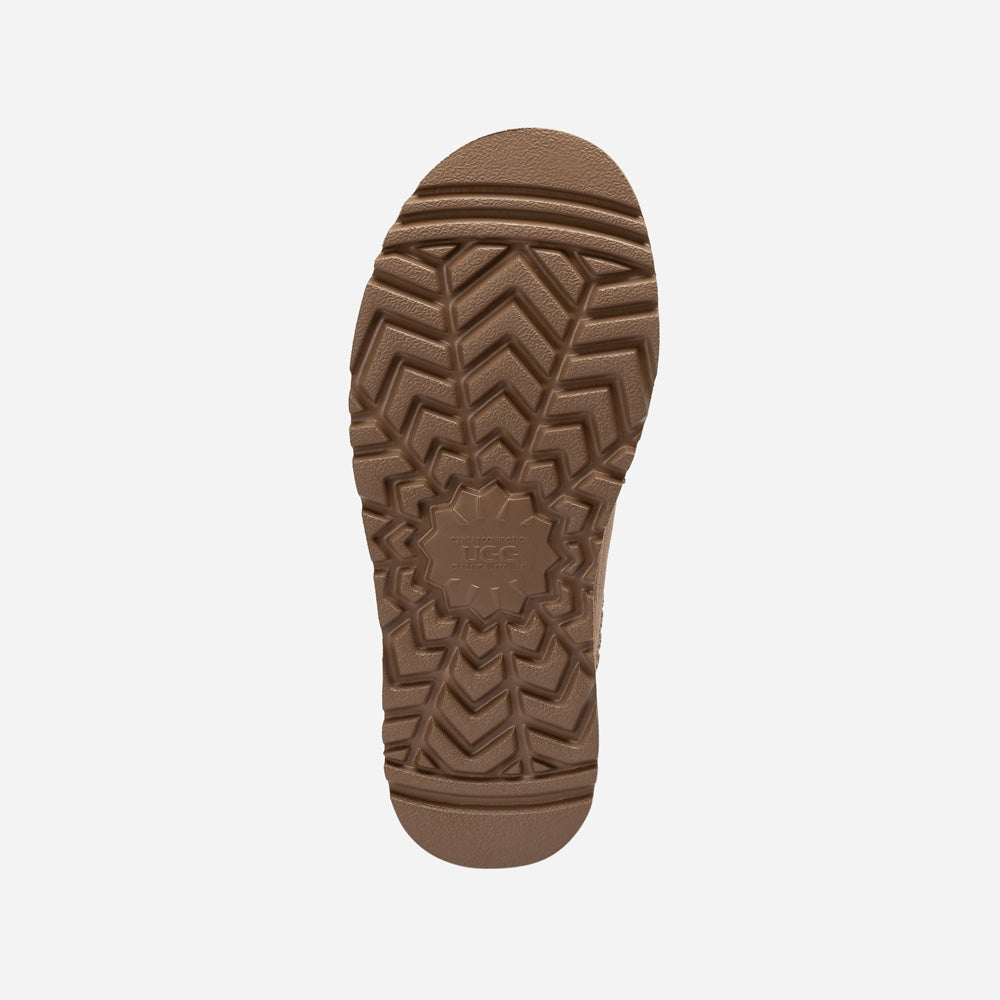 OZWEAR UGG Sydney Embroidery Platform Slipper
