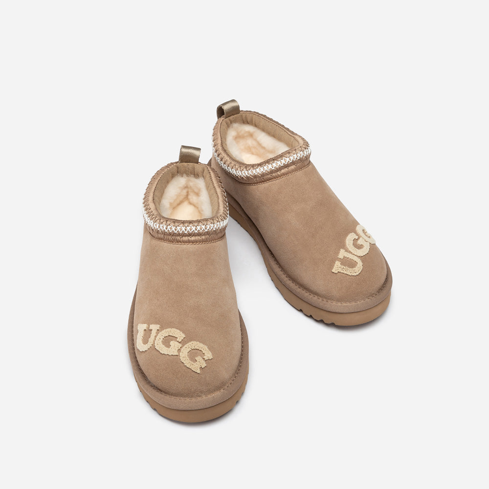 OZWEAR UGG Manly Emb Logo Slipper