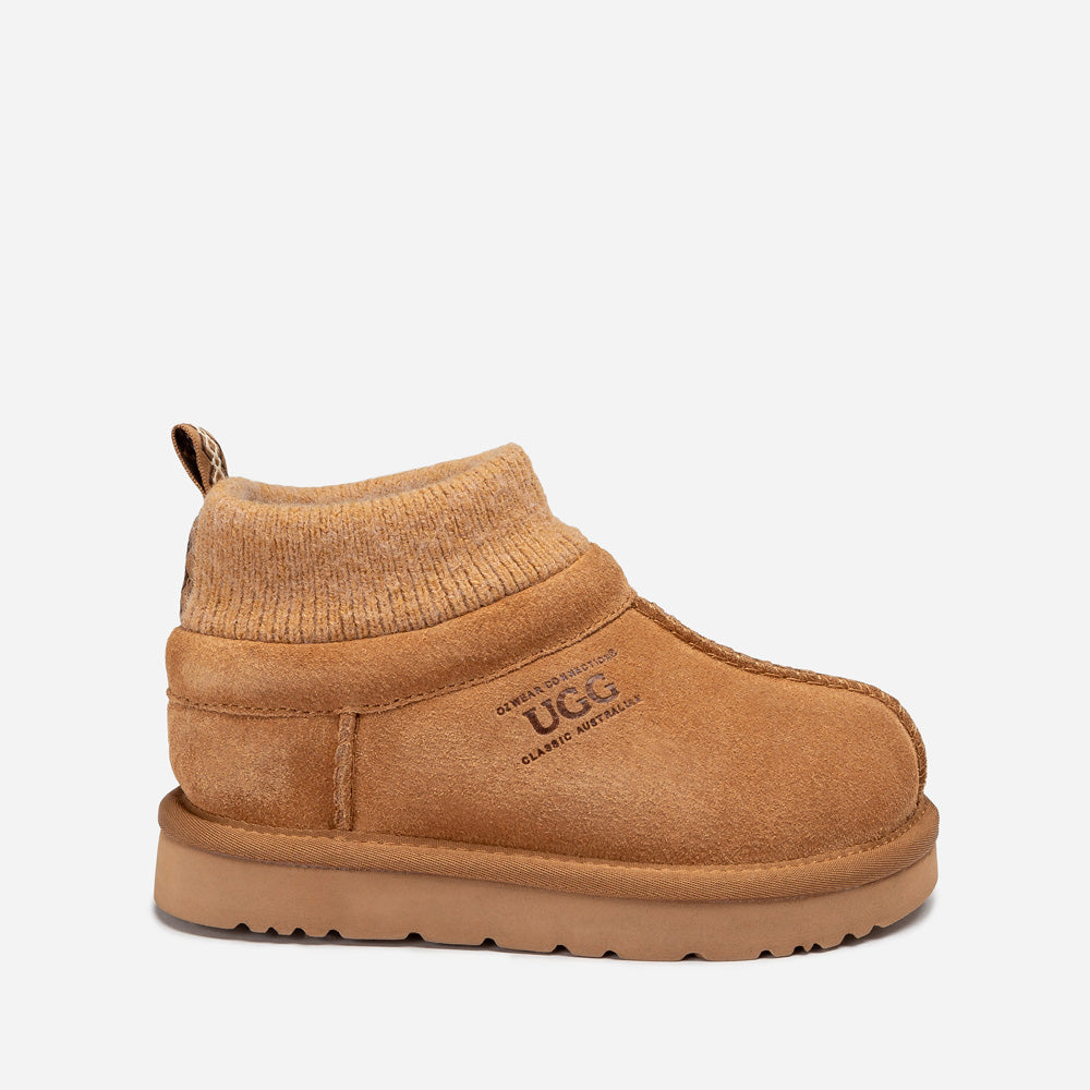OZWEAR UGG Kids Sydney Knit Slipper