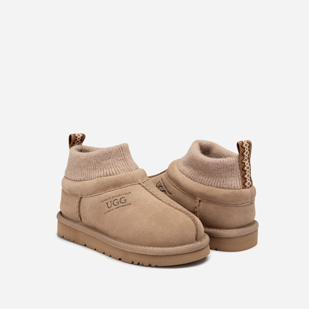 OZWEAR UGG Kids Sydney Knit Slipper