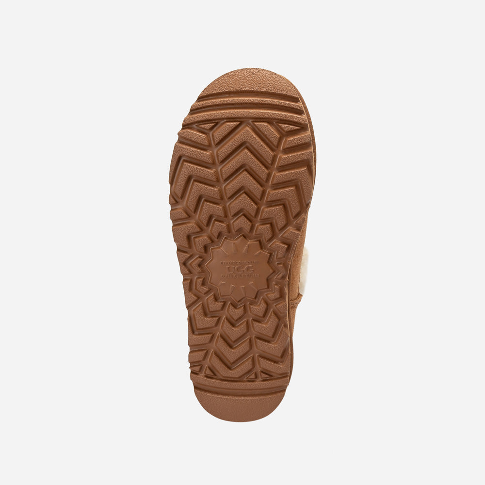 OZWEAR UGG  Bondi Matelassé Platform Shearling Ultra Mini Boots