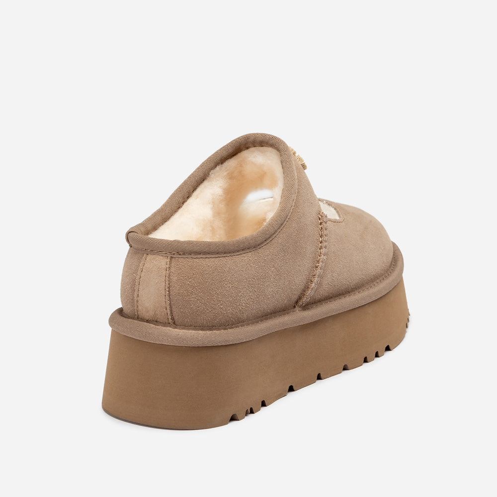 OZWEAR UGG Mary Jane Emb Logo Platform