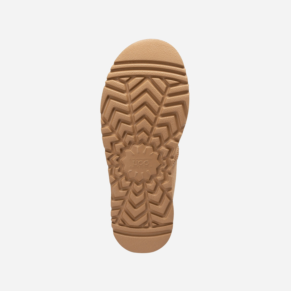 OZWEAR UGG Mary Jane Emb Logo Platform