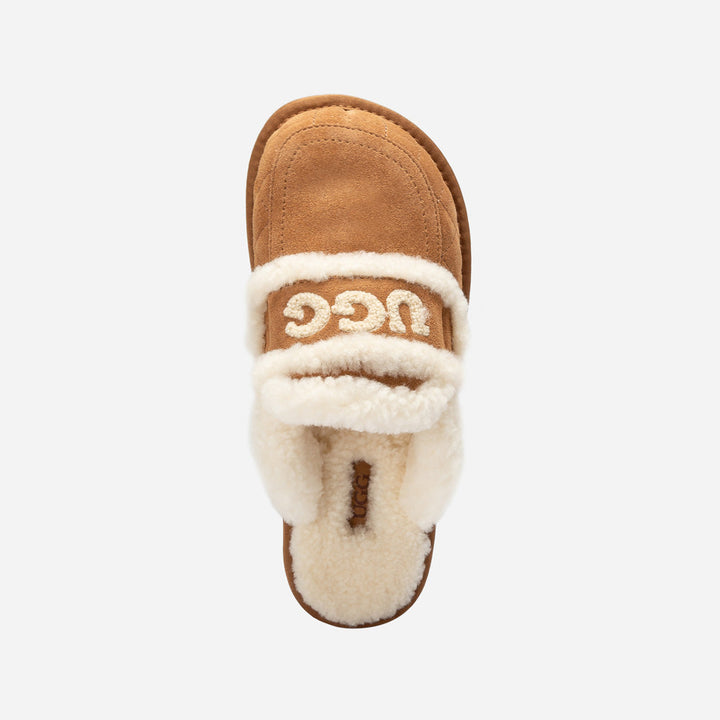 OZWEAR UGG Violet Matelasse Shearling Slipper