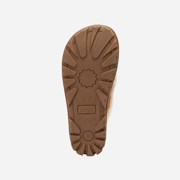 OZWEAR UGG Violet Matelasse Shearling Slipper