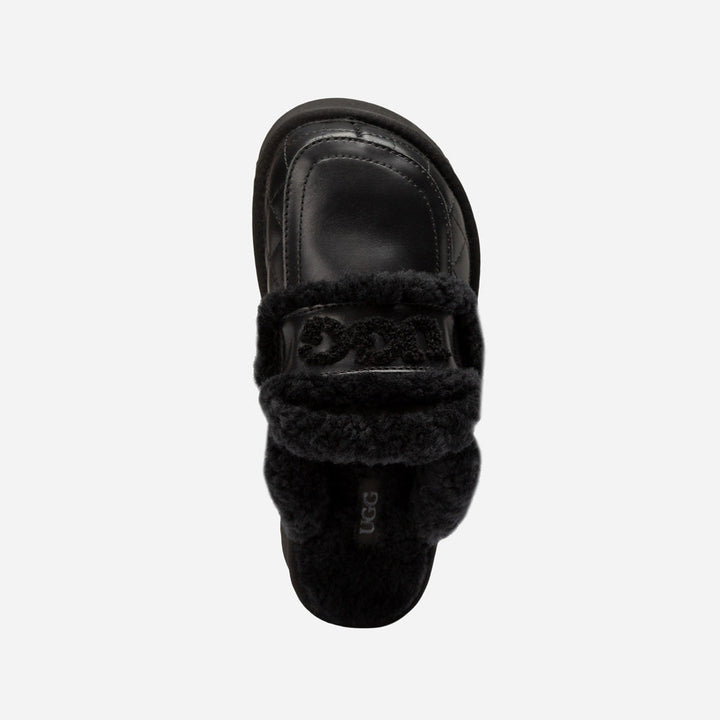OZWEAR UGG  Violet Matelasse Shearling Platform Slipper
