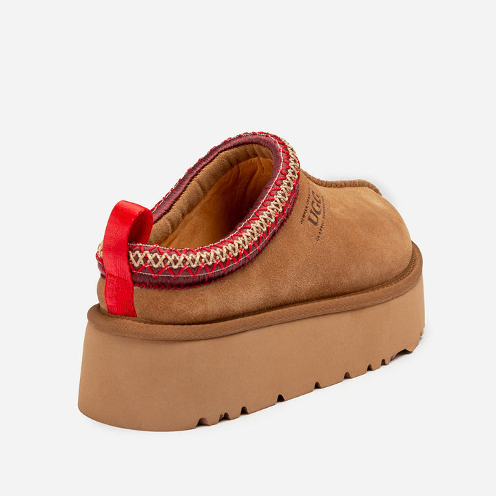 OZWEAR UGG Sydney Spring Platform Slipper (Water Resistant) (Detachable Wool Insole)