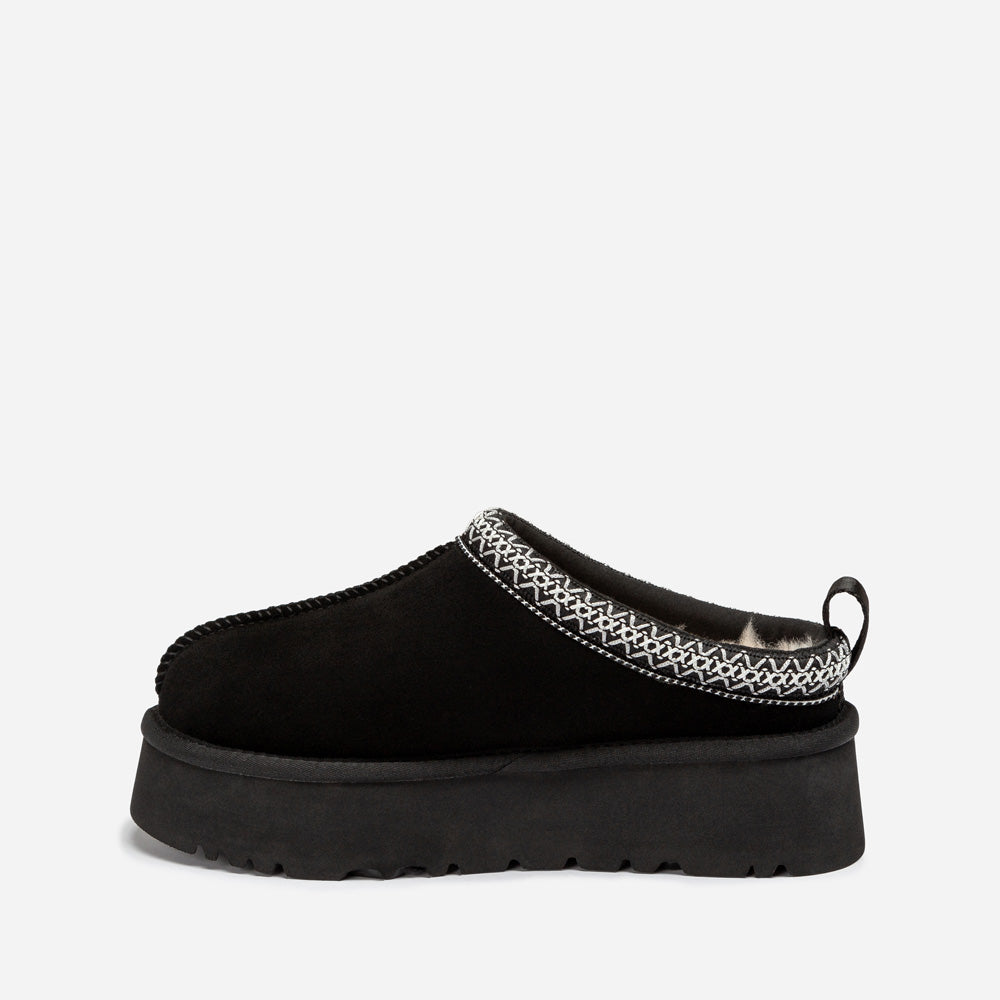 OZWEAR UGG Sydney Embroidery Platform Slipper