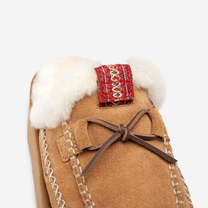 OZWEAR UGG Letitia Platform Slipper (Replaceable Decoration)